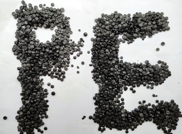 宁波黑色hdpe拉管再生颗粒