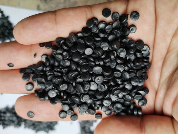 宁波再生塑料HDPE低压管道颗粒